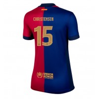 Barcelona Andreas Christensen #15 Replica Home Shirt Ladies 2024-25 Short Sleeve